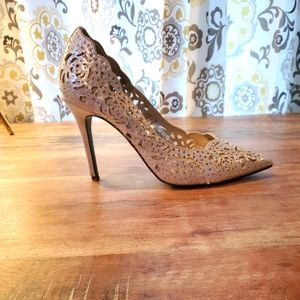 Blue by Betsey Johnson Eyelet Pumps